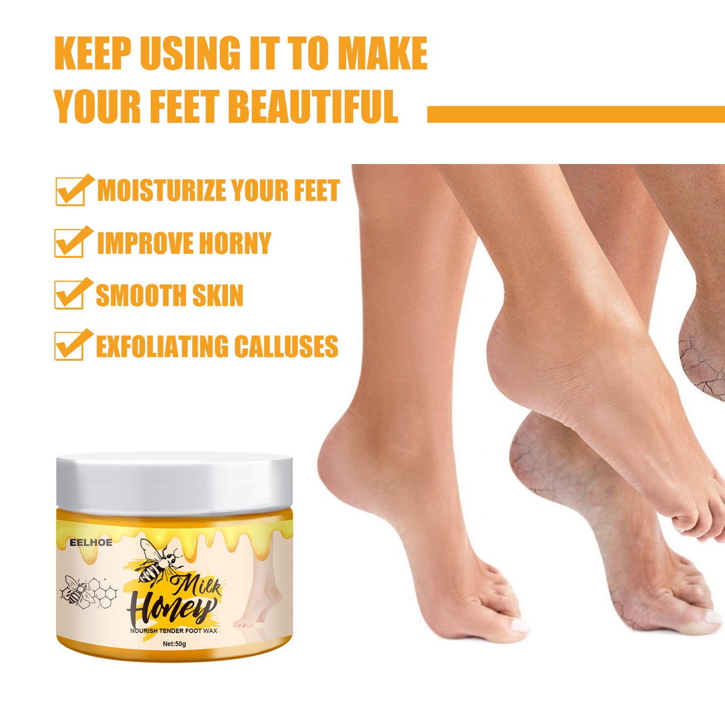 Nursing Care Of Milk Foot Wax Peeling