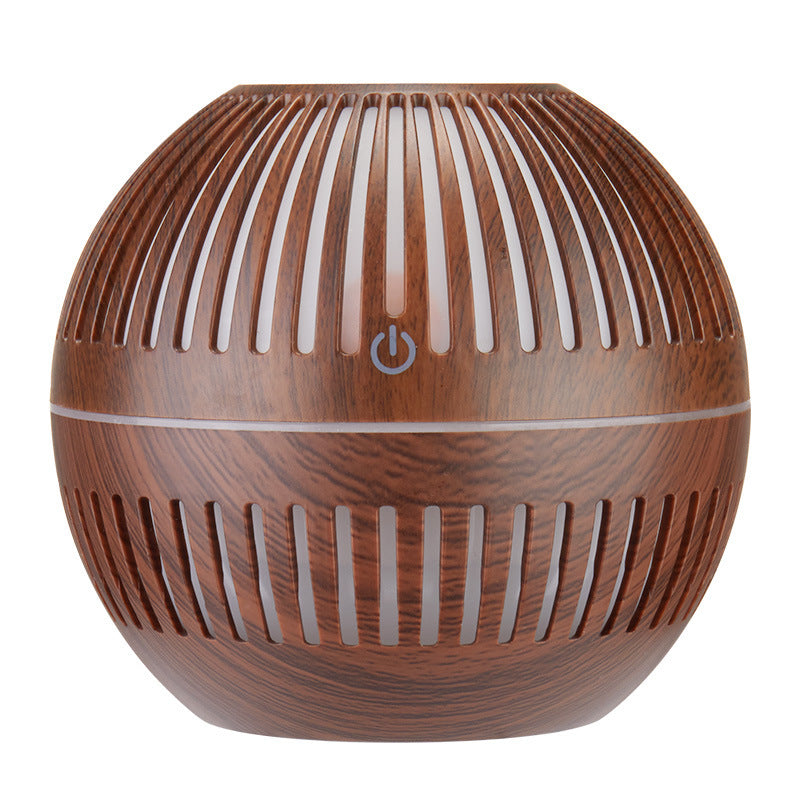 Hollow wood grain aromatherapy humidifier