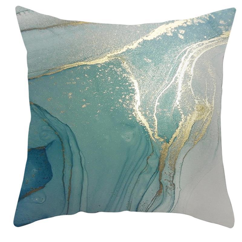 Artist Residence Office Ink Pattern Abstract Decorative Pillow Cover