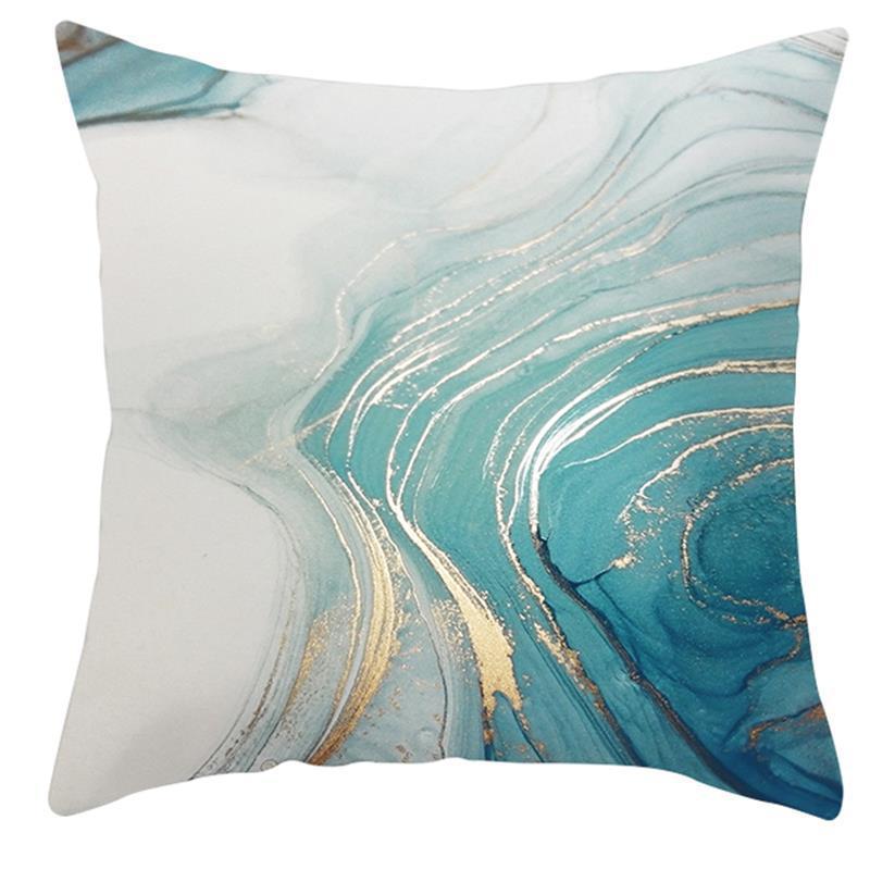 Artist Residence Office Ink Pattern Abstract Decorative Pillow Cover